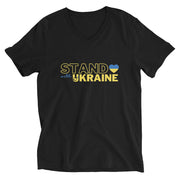 Stand With Ukraine - Adult VNeck TShirt