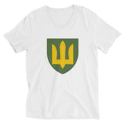 Ukrainian Armoured Forces Tryzub - Adult VNeck TShirt