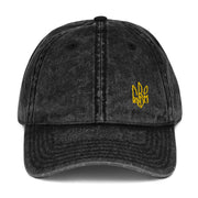 Freedom Tryzub x Slava Ukraini - Vintage Baseball Hat
