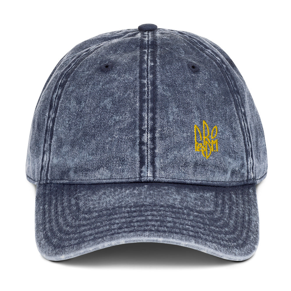 Freedom Tryzub x Slava Ukraini - Vintage Baseball Hat