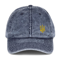 Freedom Tryzub x Slava Ukraini - Vintage Baseball Hat