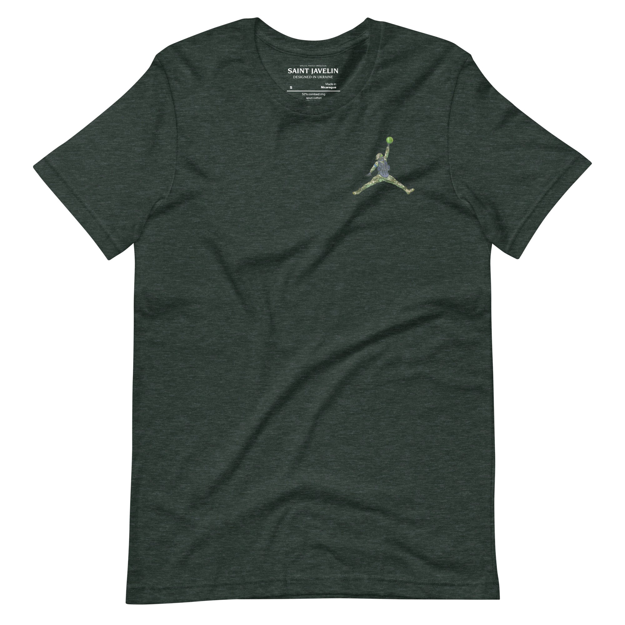 Watermelon Warrior - Small Logo Adult TShirt - Saint Javelin