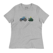 A Ukrainian Farmer Finds a Russian Tank - Adult Women's TShirt