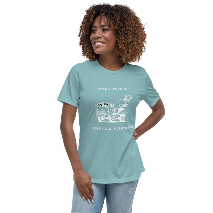 Peace Through Superior Firepower - Adult Women&