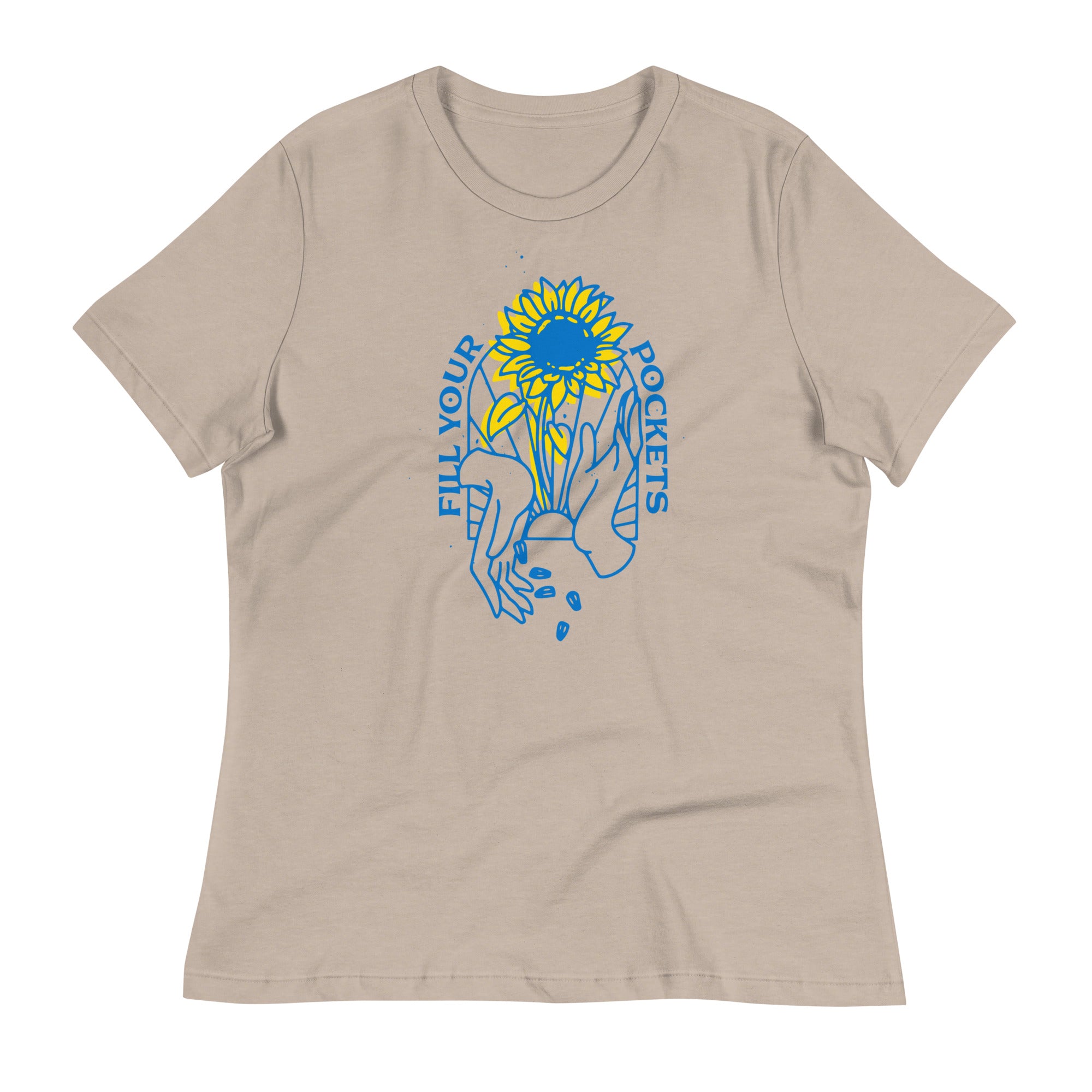 Fill Your Pockets With Sunflowers EN- Adult Women's TShirt