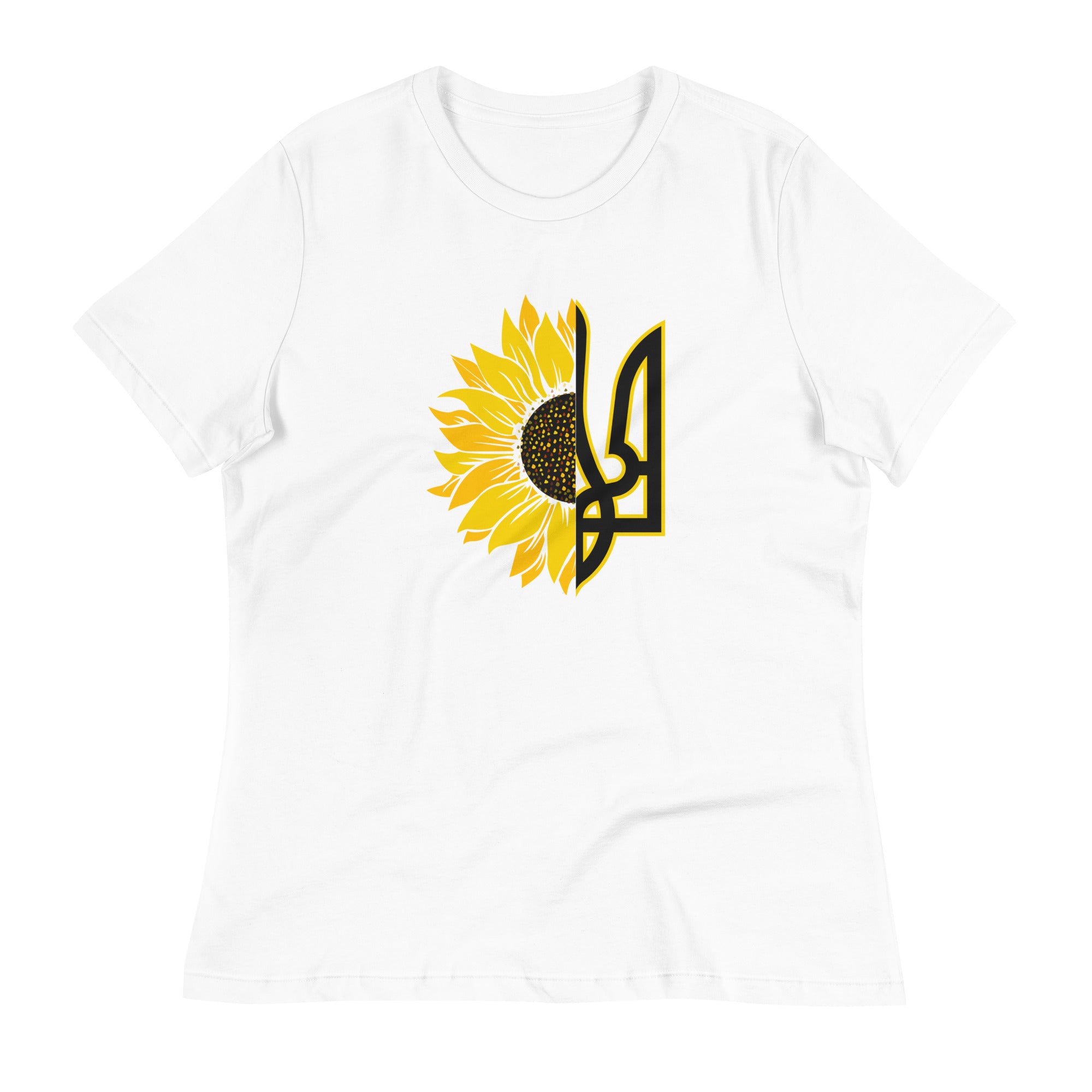 Tryzub + Sunflower - Adult Women's TShirt