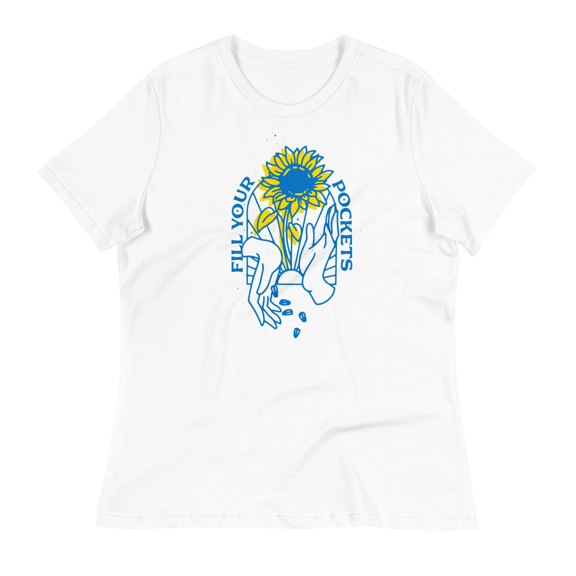 Fill Your Pockets With Sunflowers EN- Adult Women's TShirt