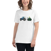 A Ukrainian Farmer Finds a Russian Tank - Adult Women's TShirt