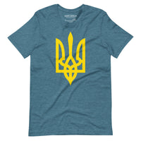 Yellow Tryzub - Adult TShirt - Saint Javelin