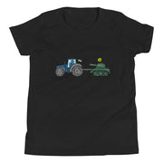 A Ukrainian Farmer Finds a Russian Tank - Youth / Teen TShirt